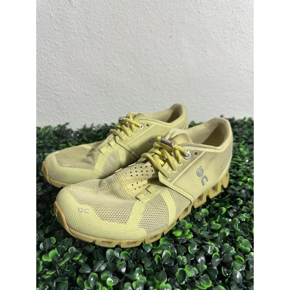 On Cloud X Women’s Size 7.5 Running Shoes Glade Citron Yellow Helion Training